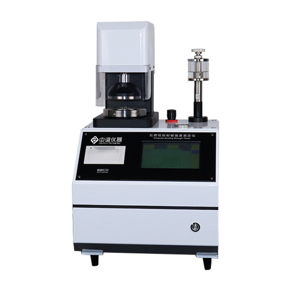Microcomputer based burst strength testing machine